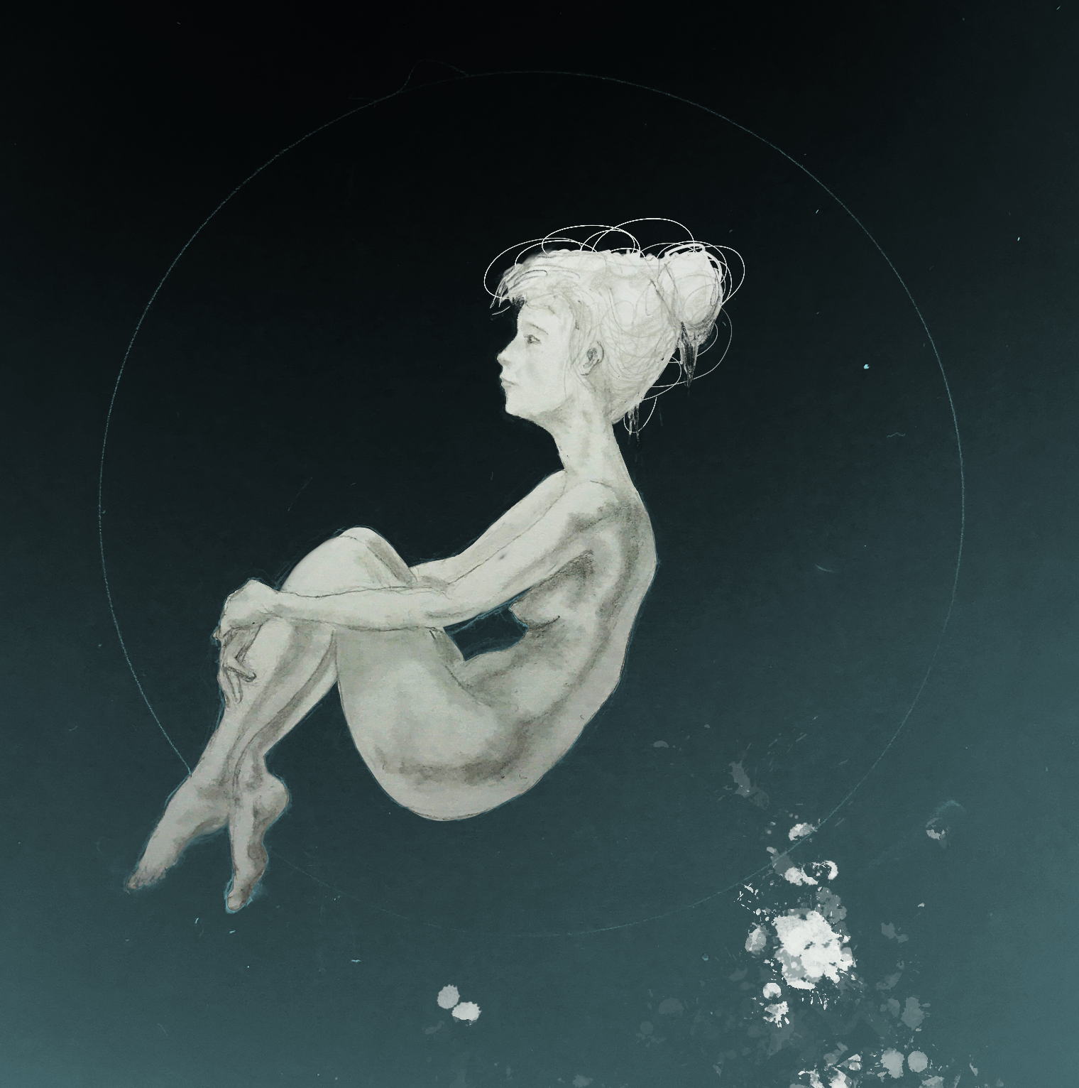 Stellan Klint Floating in space
